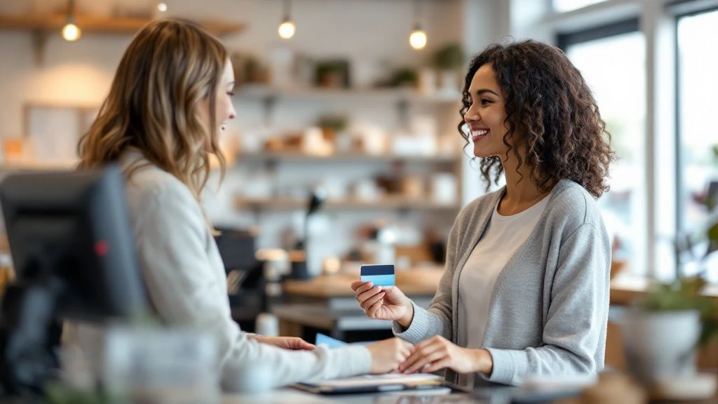 A close-up shot of a retail analytics dashboard on a tablet, displaying graphs and KPIs.